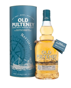 Виски Old Pulteney NAVIGATOR  gift box  Олд Палтени Навигатор в подарочной коробке   700 мл