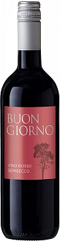 Вино Buon Giorno Rosso Semisecco   2022  750 мл