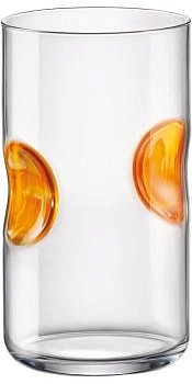 Стакан Bormioli Rocco Giove Tumbler Arancio Бормиоли Рокко Джиове Стакан Оранжевый 490 мл
