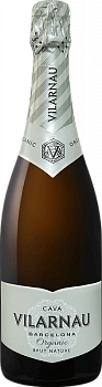 Игристое вино Cava Vilarnau  Brut Natur Organic 750 мл