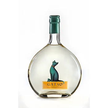 Вино Vinhos Borges Gatao Vinho Verde DOC Гатао Виньо Верде белое круглая бутылка 750 мл