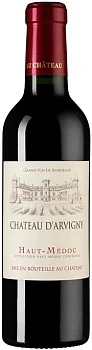 Вино Chateau d'Arvigny Haut-Medoc AOC Cru Bourgeois   2019 375 мл 13,5%