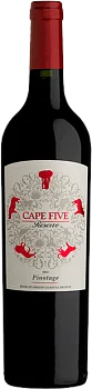 Вино Cape Five Pinotage   Reserve  2017  750 мл