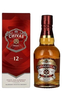 Виски Chivas Regal 12 years old gift box  200 мл