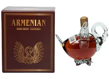 Коньяк  Прошянский Коньячный Завод   Лебедь в п/у  250 мл