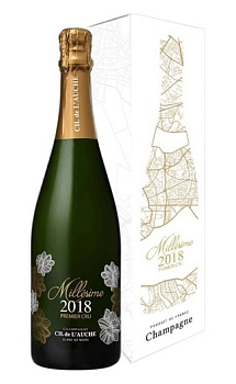 Шампанское CH. de L'Auche Blanc de Noirs Millesime Premier Cru 2018  gift box  750 мл 12,5 %