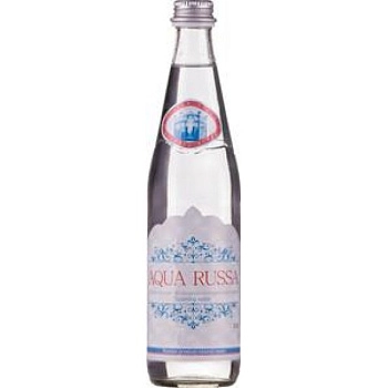 Вода  Aqua Russa  Sparkling Аква Русса газированная, в стекле  500 мл