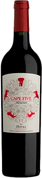 Вино Cape Five Shiraz Reserve  2017  750 мл