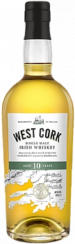 Виски   West Cork 10 YO Single Malt  700 мл