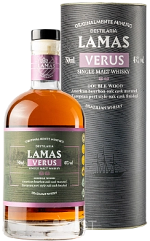 Виски  Lamas Verus Double Wood  gift box  750 мл