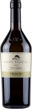 Вино San Michele Appiano Sanct Valentin Pinot Grigio Alto Adige DOC Санкт Валентин Пино Гриджио 2017 750 мл
