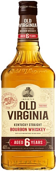 Виски Whisky Old Virginia Bourbon 6 year  700 мл