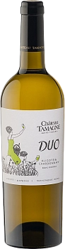 Вино Шато Тамань ДУО белое  полусладкое 750 мл