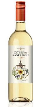 Вино Les Halles Cotes de Gascogne blanc Лез Аль Кот де Гасконь блан белое сухое 750 мл
