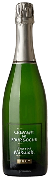 Игристое вино  François Mikulski Crémant de Bourgogne Brut   2017  750 мл