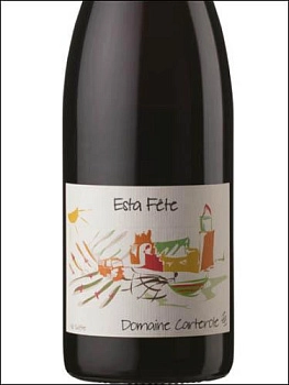 Вино Domaine Carterole  Esta Fete Cote Vermeille Rouge   2017 750 мл