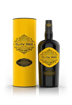 Ром  Yellow Snake Jamaican Amber Rum  Йеллоу Снейк выдержанный ямайский в п/у 700 мл