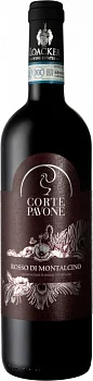 Вино LOACKER CORTE PAVONE ROSSO DI MONTALCINO 2019 750 мл  14%