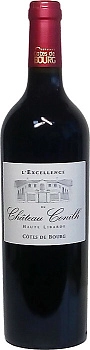 Вино Cote de Bourg АОС Bernier l`Excellence du Chаteau Conilh Haute-Libarde 2015  750 мл