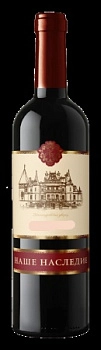 Вино Наше Наследие  Мерло  красное сухое   750 мл