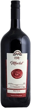 Вино Tikves  Merlot  Тиквеш  Мерло  1500 мл