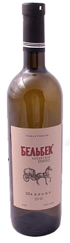 Вино Бельбек  Шардонне Авторские вина Сергея Бескоровайного 2019 750 мл