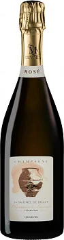 Игристое вино Guy Mea La Saigne de Bouzy Extra Brut  Champagne Grand Cru AOC  2018 750 мл