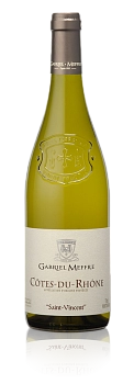 Вино Gabrielle Meffre Saint-Vincent Cotes du Rhone AOC  Blanc   2019 750 мл