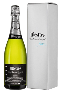 Игристое вино  Mestres  Cava Clos Nostre Senyor Gran Reserva Brut Nature  2013   750 мл