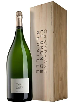Шампанское Le Brun de Neuville Cote Blanche Blanc de Blancs Brut  woden box 6000 мл