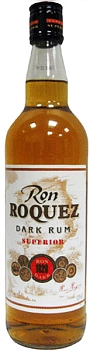 Ром  Ron Roquez Superior Dark  Rum Рокез Темный остров Реюньон 700 мл