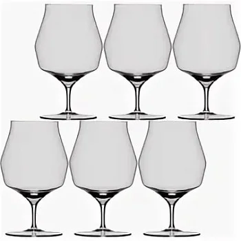 Набор  из 6-ти  бокалов для пива  MarkThomas  Double Bend Beer   Марктомас Дабл Бенд  Бир  470  мл