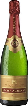 Игристое вино Lucien Albrecht Brut Crémant d'Alsace  750 мл