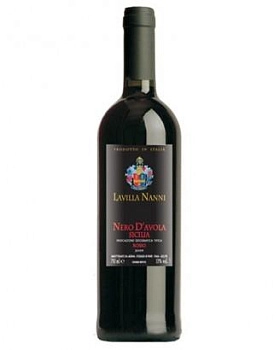 Вино Lavilla Nanni Nero D'Avola, Лавилла Нанни Неро Д'Авола"красн.сух. 0,75л