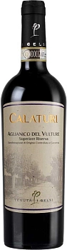 Вино Tenuta i Gelsi  Calaturi Aglianico del Vulture Superiore Riserva DOCG  Калатури Альянико дель Вультуре Супериоре Резерва 2015 750 мл