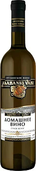 Вино Georgian Wine House  Alazanis Vazi  Domashnee White Dry   700 мл