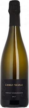 Игристое вино Domaine Charly Nicolle  Cremant de Bourgogne AOC Brut   2019   750 мл
