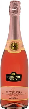Игристое вино Abbazia Fiorino d`Oro Moscato Rose 750 мл
