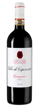 Вино Tenuta di Capezzana Villa di Capezzana Carmignano Тенута ди Капеццана Вилла ди Капеццана Карминьяно 2018 375 мл