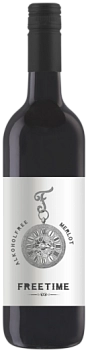 Вино безалкогольное Freetime Аlcoholfree  Merlot  Фритайм Мерло 750 мл