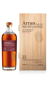Виски Arran 25 years  gift box  700 мл