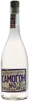 Водка  Косогоров самогон №3  Ржаной  500 мл