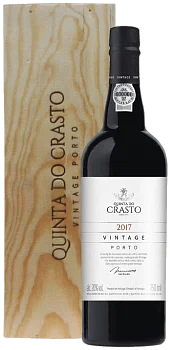 Портвейн Quinta do Crasto Vintage Porto gift box  2017  750 мл