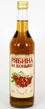 Настойка Рябина на коньяке 500 мл