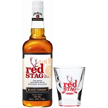 Виски Jim Beam  Red Stag Black Cherry    700 мл