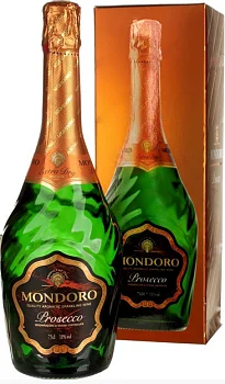 Игристое вино Mondoro Prosecco DOC gift box  750 мл