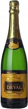 Вино игристое Philippe Deval Brut Blanc  750мл