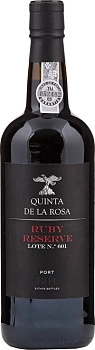 Портвейн Quinta De La Rosa Lote N 601 Ruby Port  750 мл