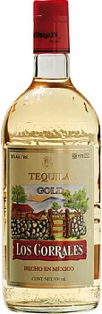 Текила Los Corrales Gold  700 мл