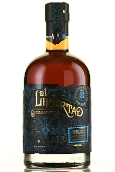Ром  El Libertad Flavor of Darkness Dark Oak Spiced 8 Years Old  700 мл  41,8 %